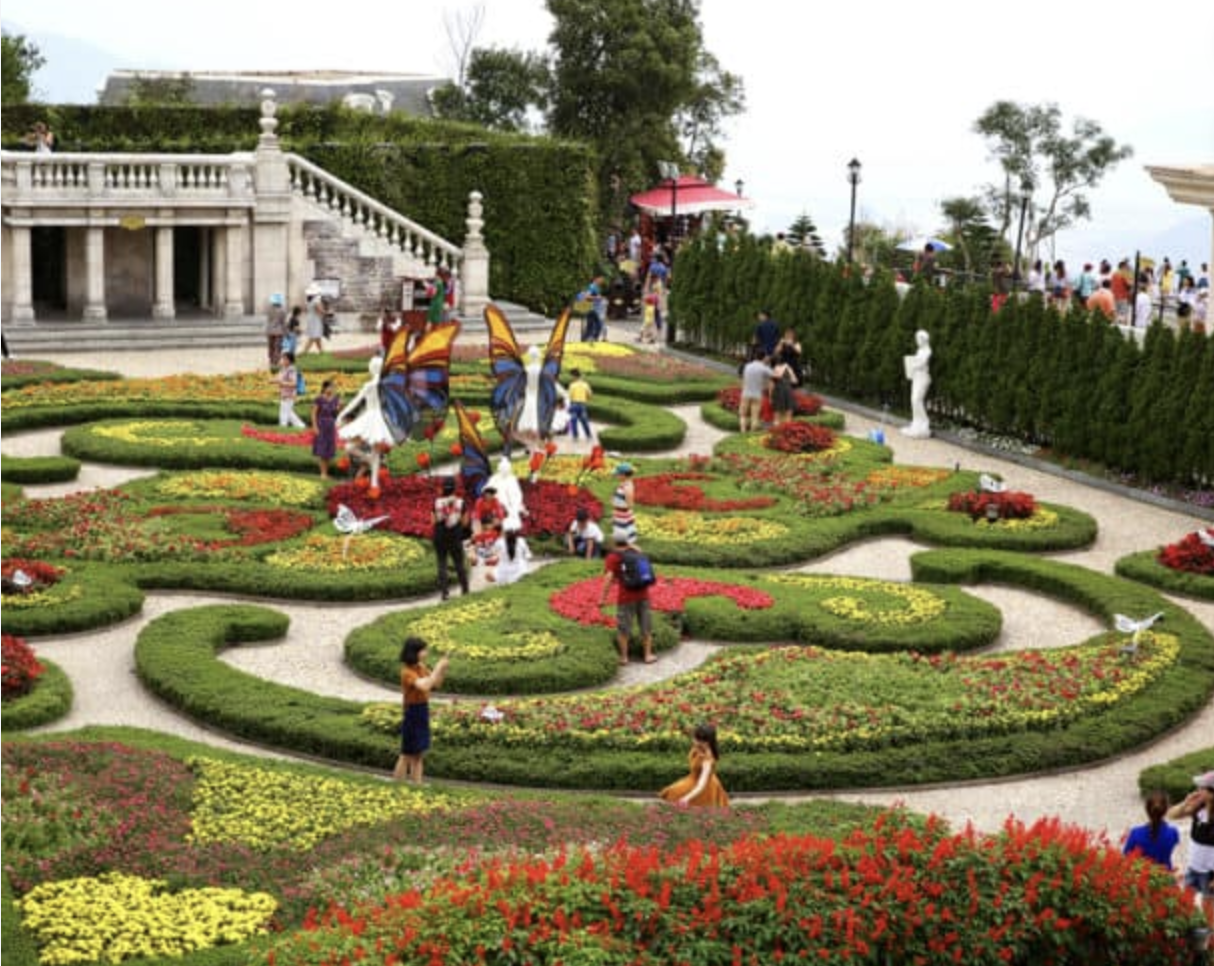 巴拿山景點：Le Jardin D’Amour 愛情花園