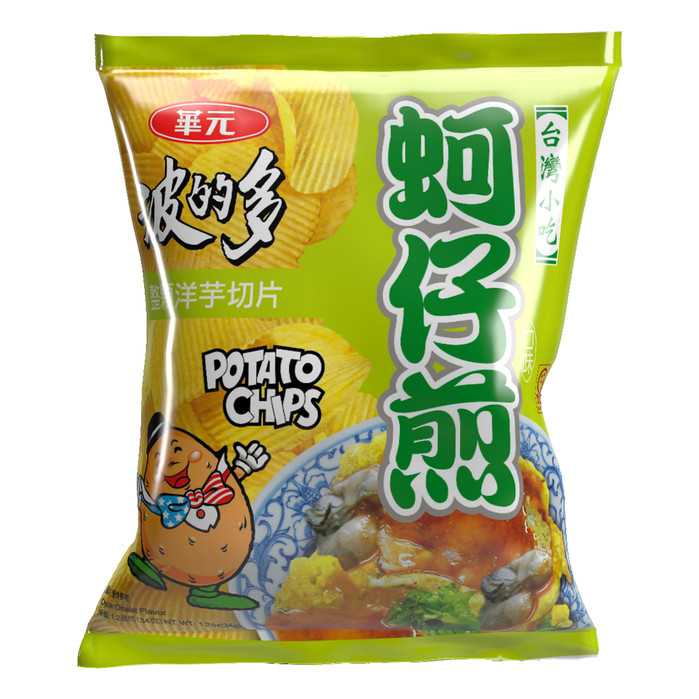 台灣家樂福必買｜2. 蚵仔煎波得多洋芋片