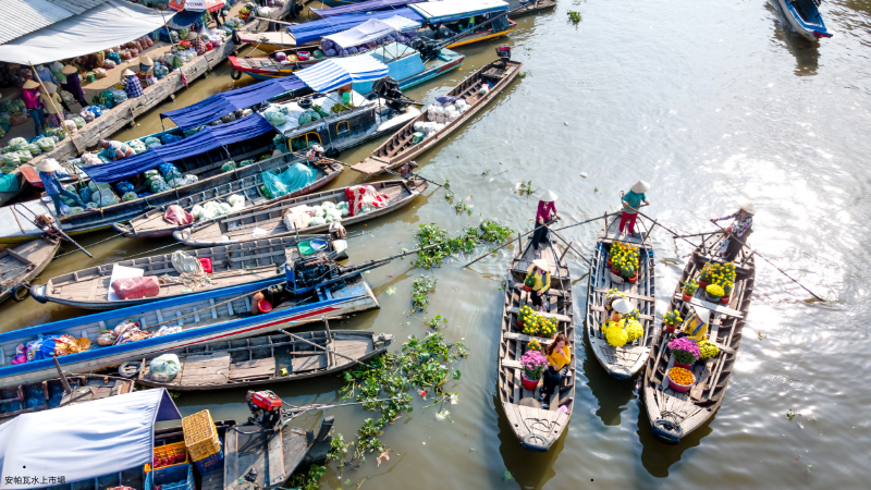 曼谷景點｜17. 水上市場