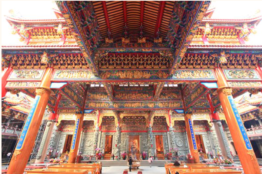 林口體育館周邊景點推薦：竹林山觀音寺