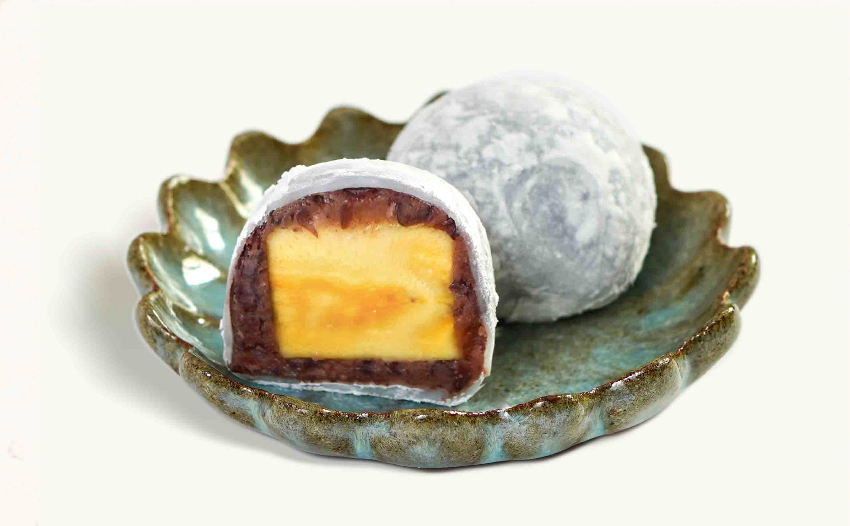 香蕉大福 (紅豆餡)