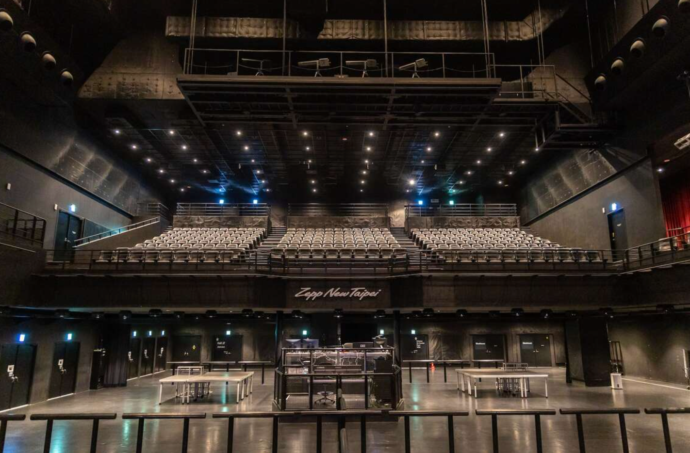 Zepp New Taipeil座位圖