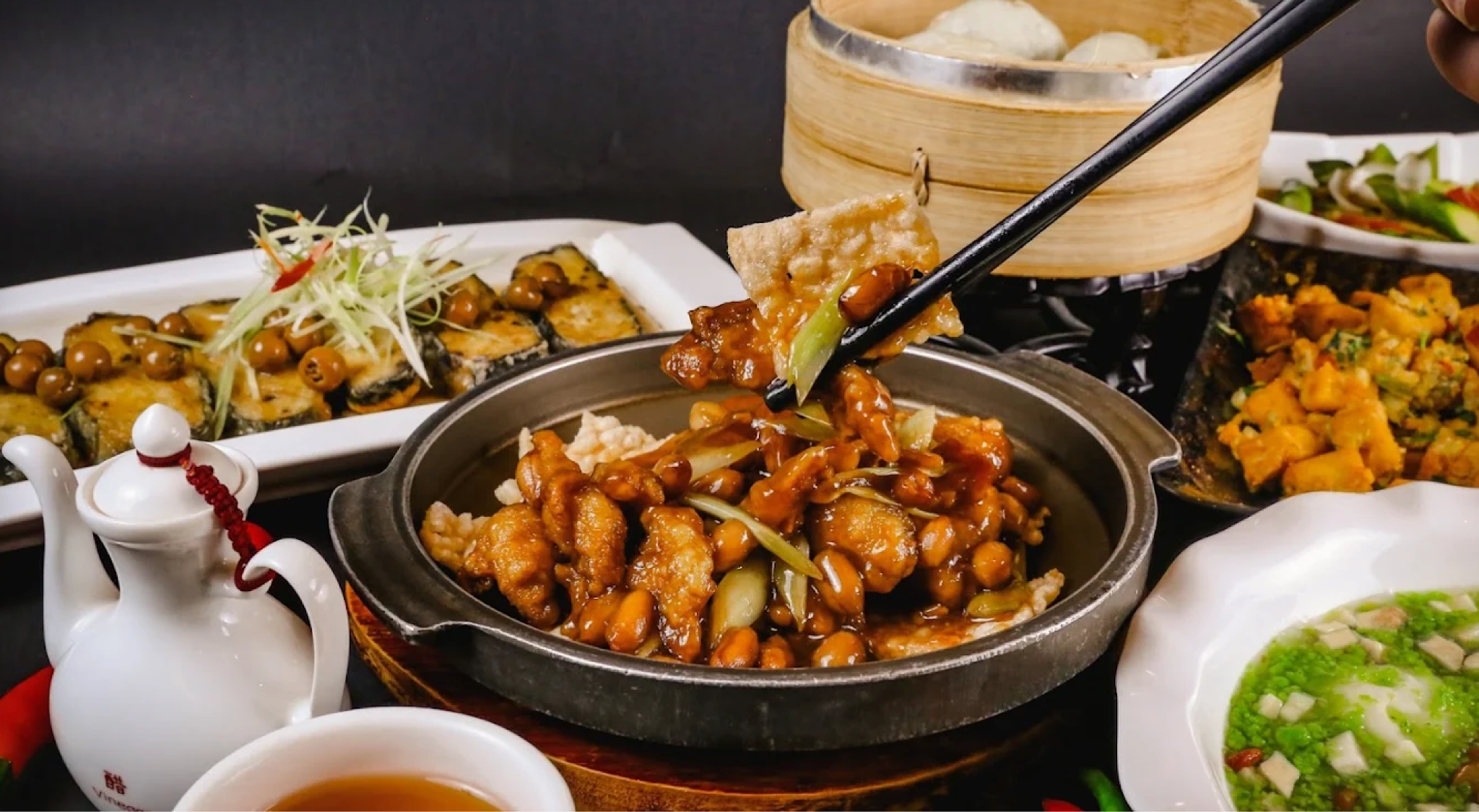 慈香庭蔬食餐廳（九如旗艦店）｜蔬食也能吃得澎湃