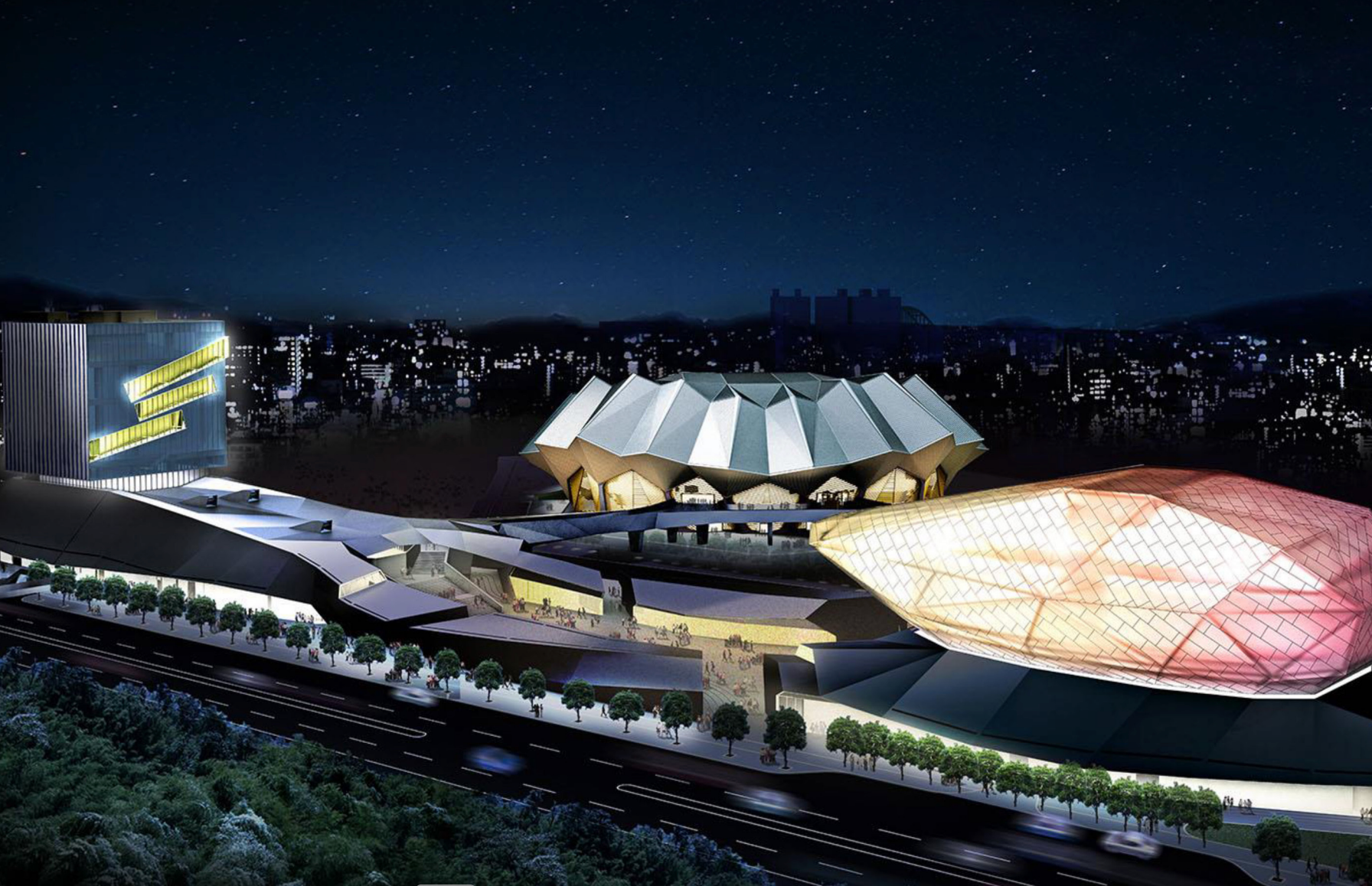 台北流行音樂中心戶外表演空間