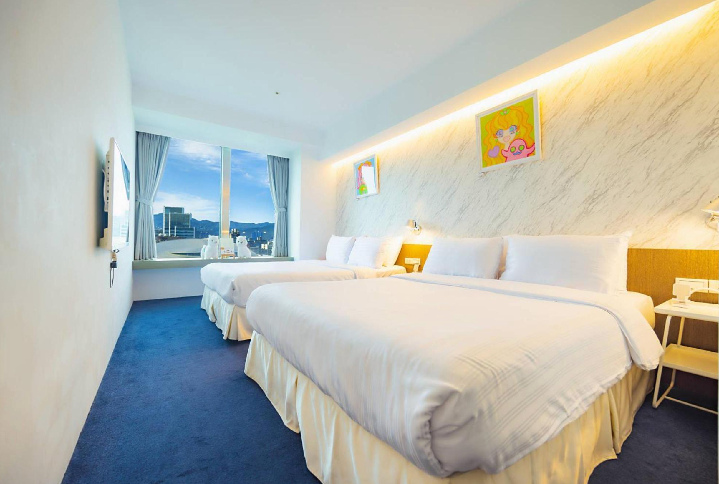 台北小巨蛋平價住宿推薦：美寓藝術文旅