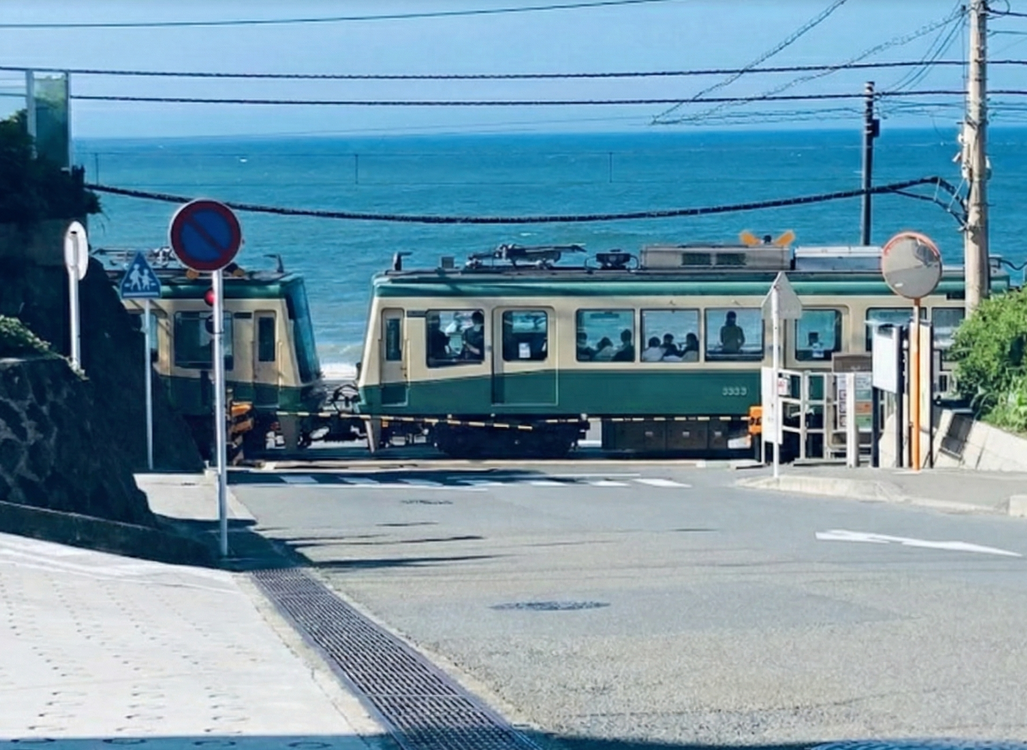 江之電鎌倉高校前 (灌籃高手平交道)