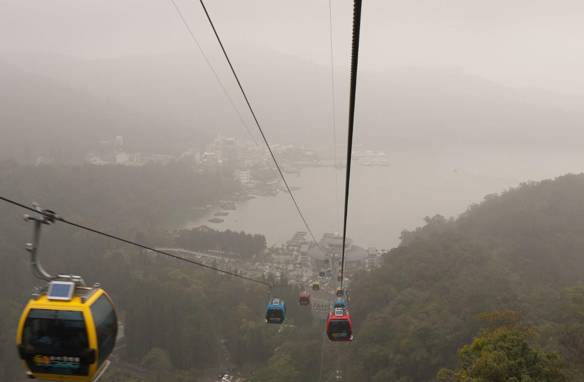 日月潭纜車