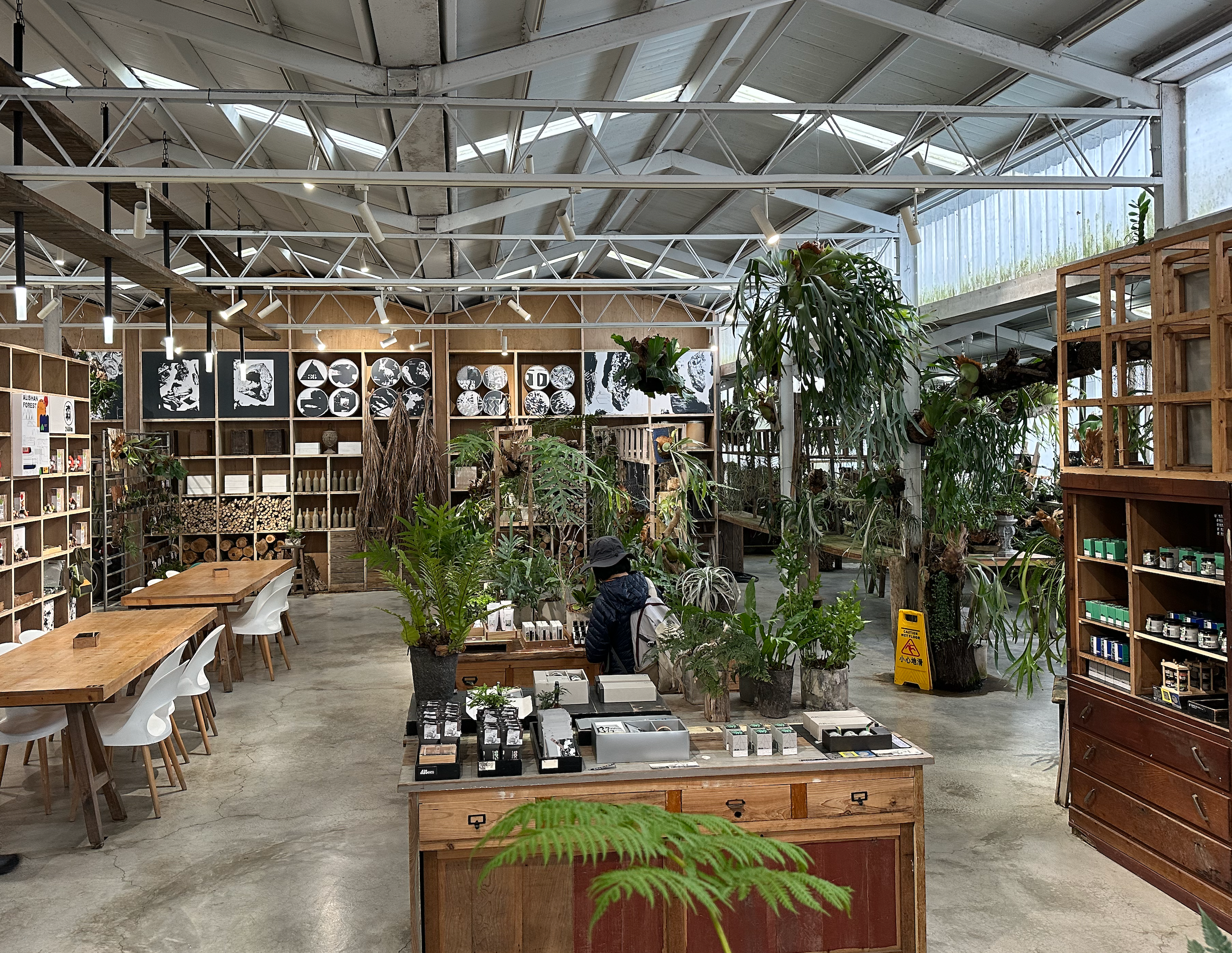 空氣圖書館內部陳設