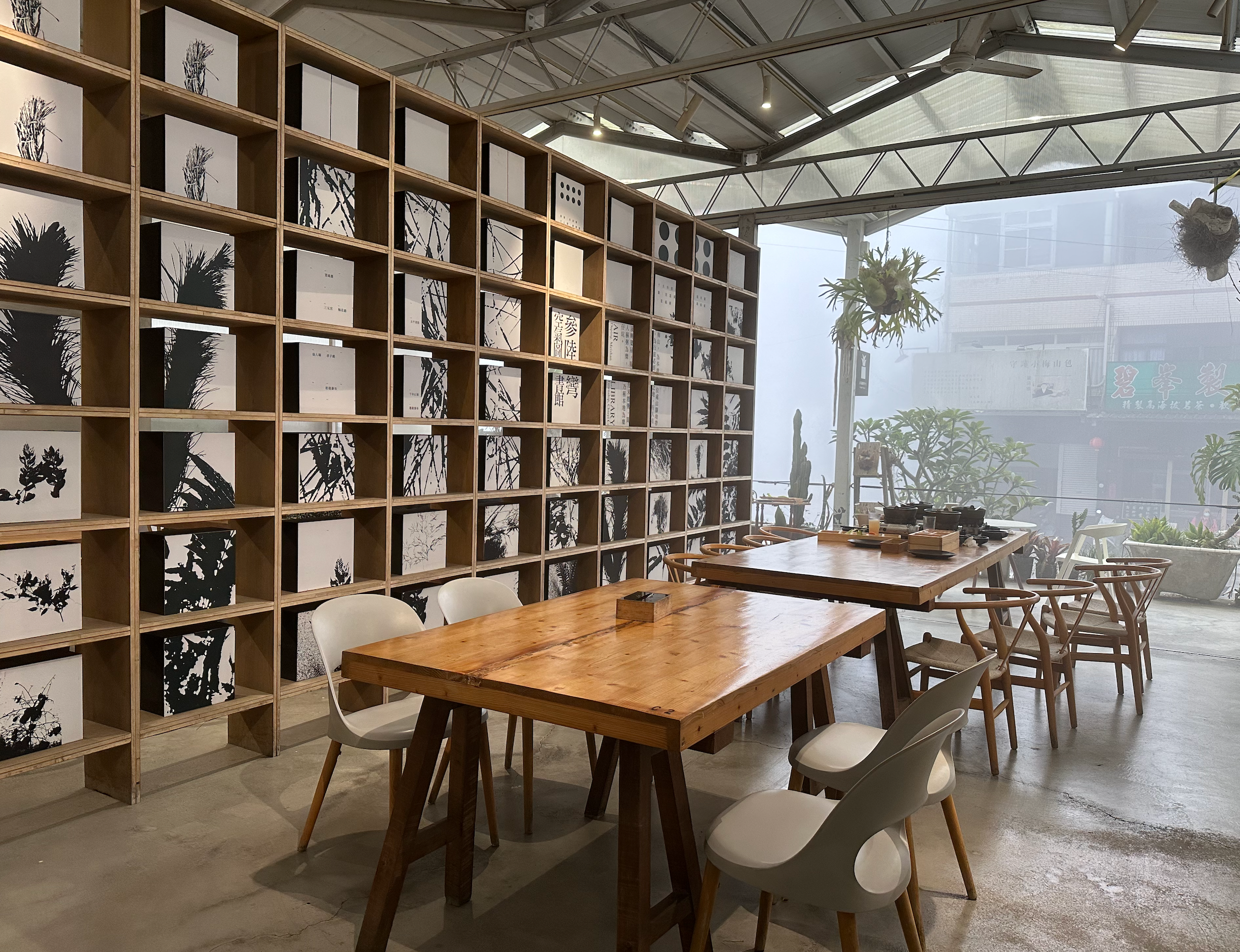 空氣圖書館內部空間