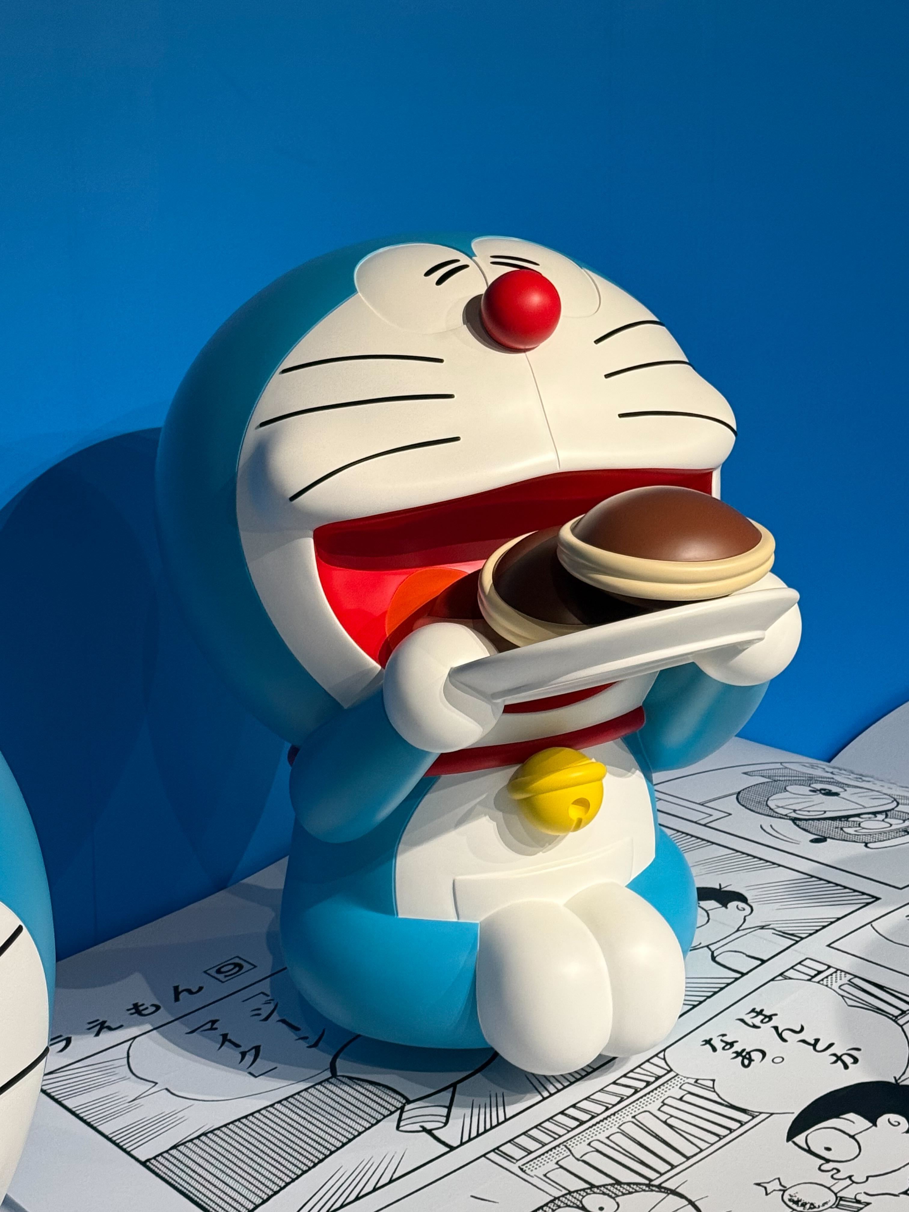 哆啦A夢吃紅豆餅