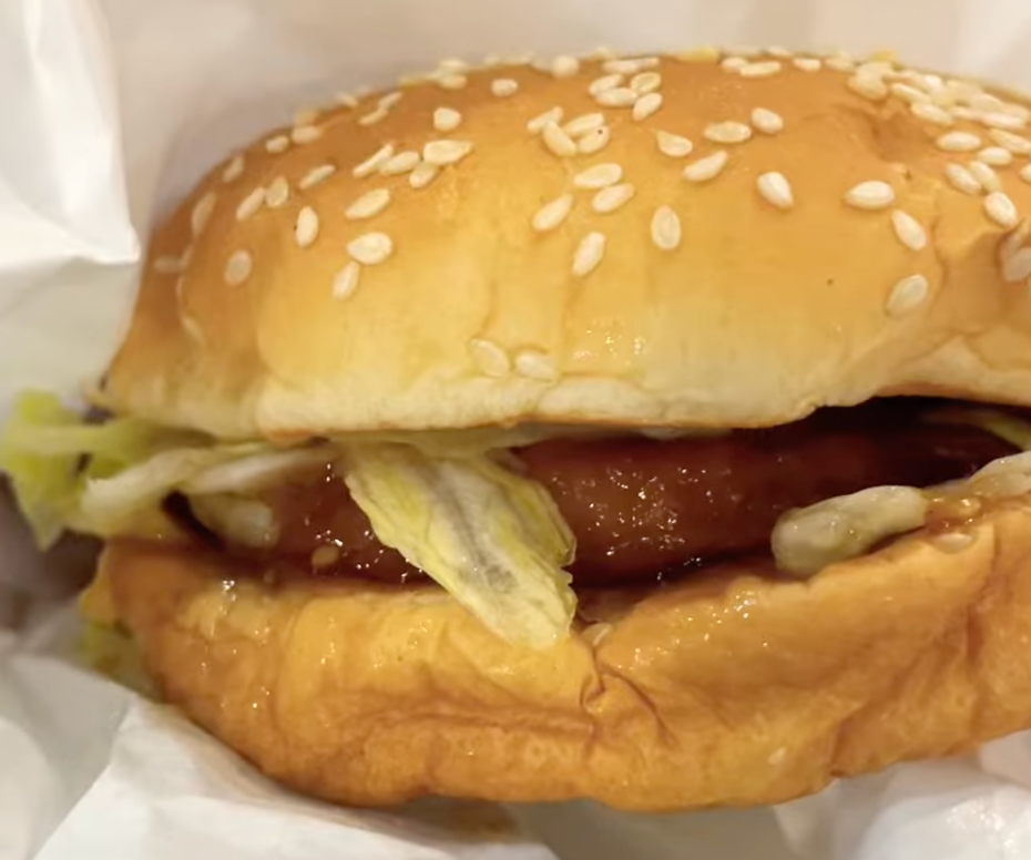 丹丹漢堡:烤醬雞堡