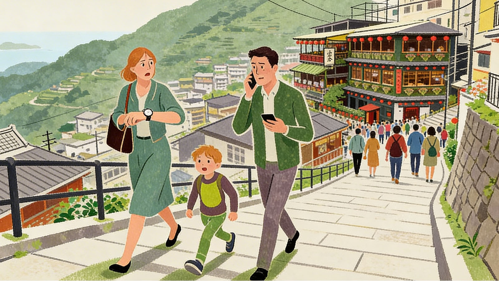 限られた時間で観光地を回りきれない