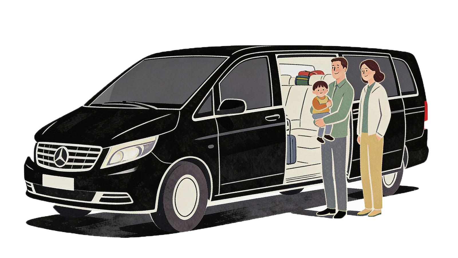 Y.Tさん。空港送迎｜家族旅行