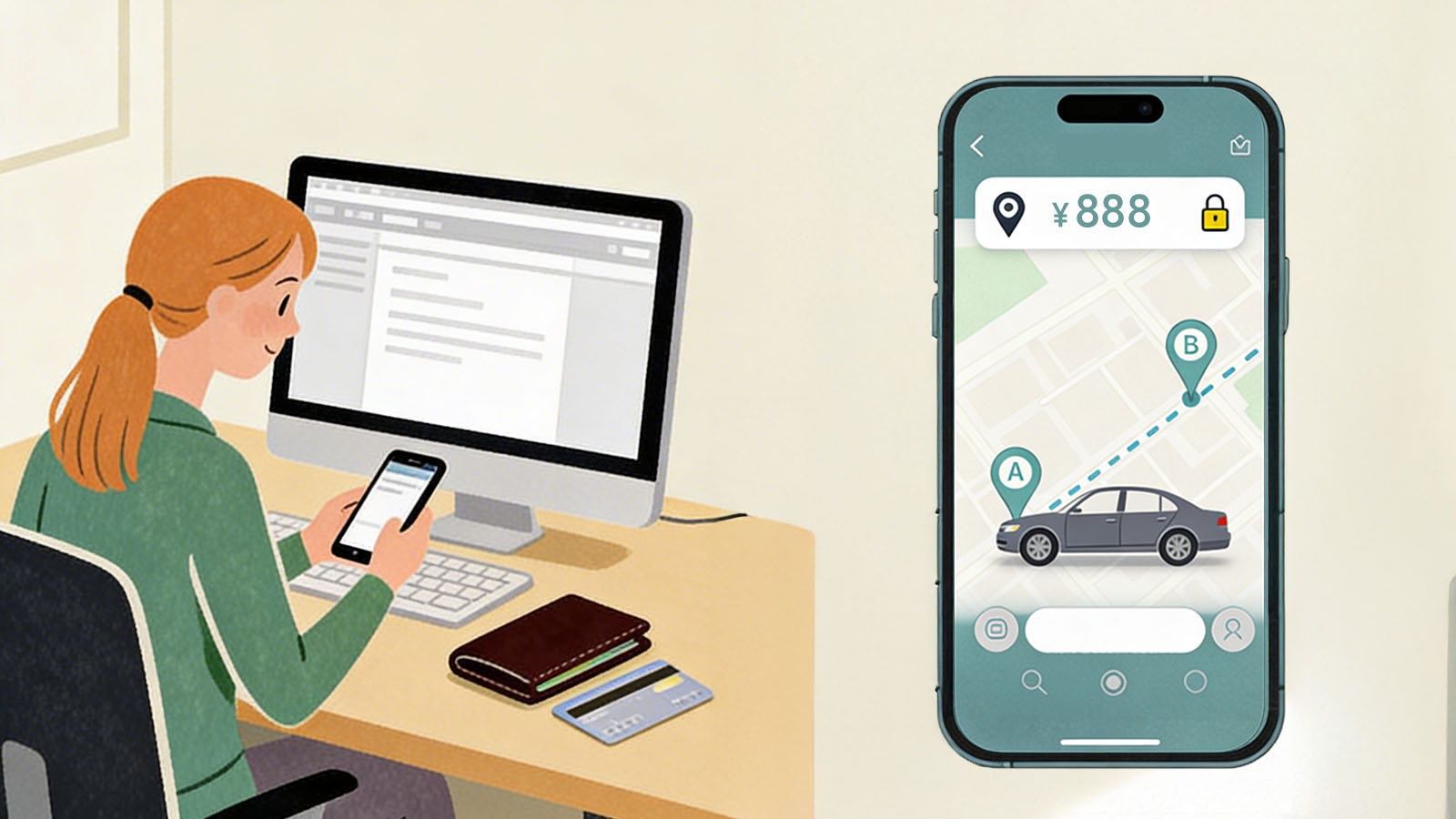 料金定額、追加費用ゼロ