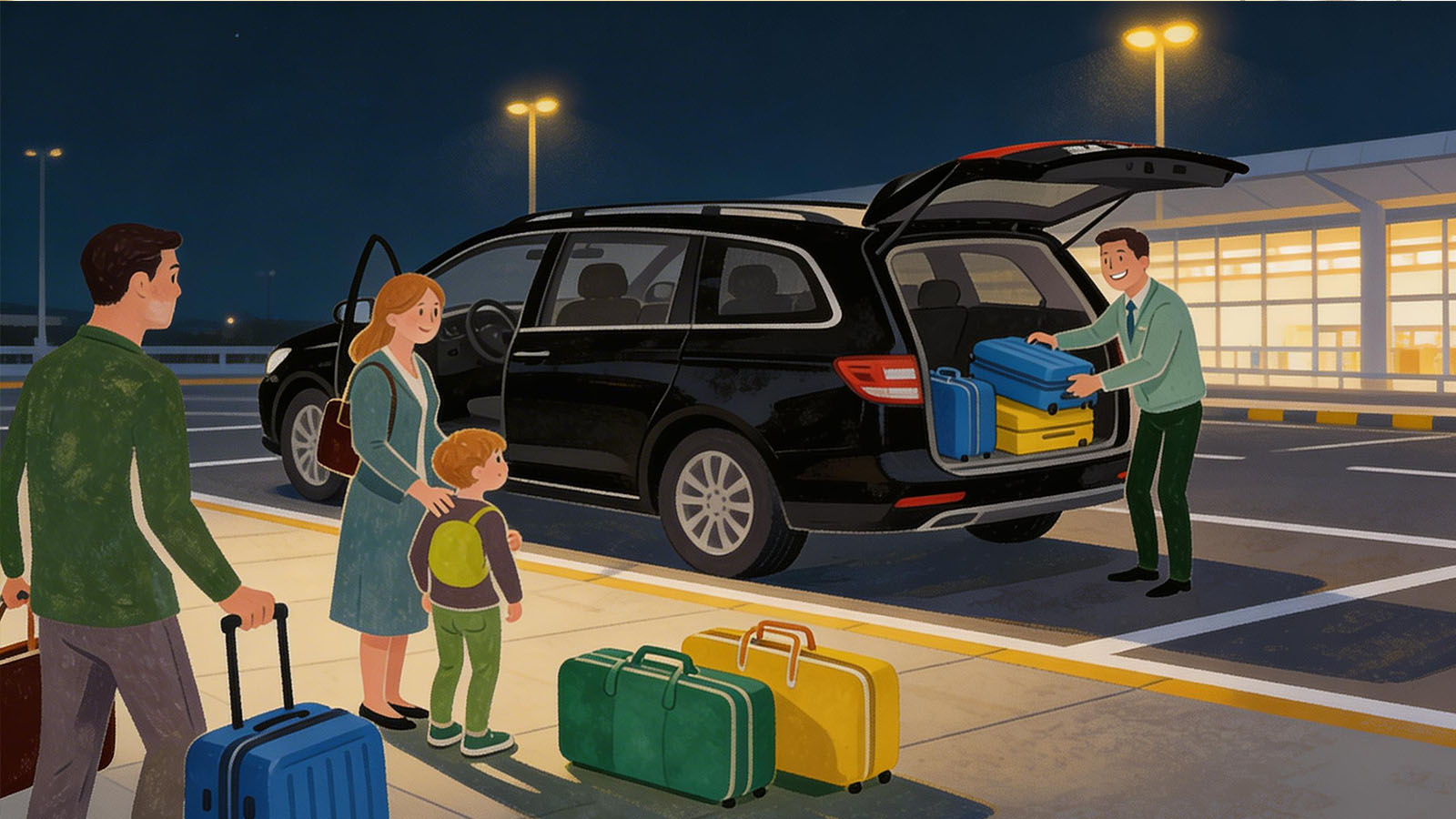 桃園空港・松山空港からホテルまで、ドアツードアで直行。重い荷物を持っての乗り換えは不要。早朝便・深夜便も対応しています。